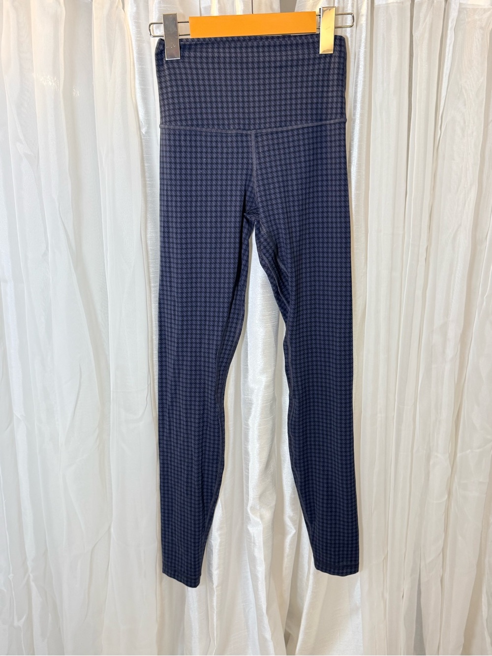 lululemon athletica Navy Houndstooth Leggings